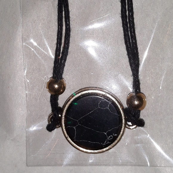 NEW Black Marble Anklet-Minimalist Fashion Jewelry NWT - Picture 7 of 9